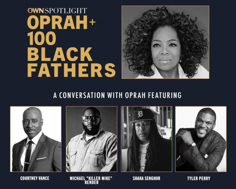 Oprah Winfrey 100 black fathers