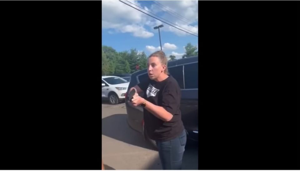 White Woman Draws Gun on Black Women