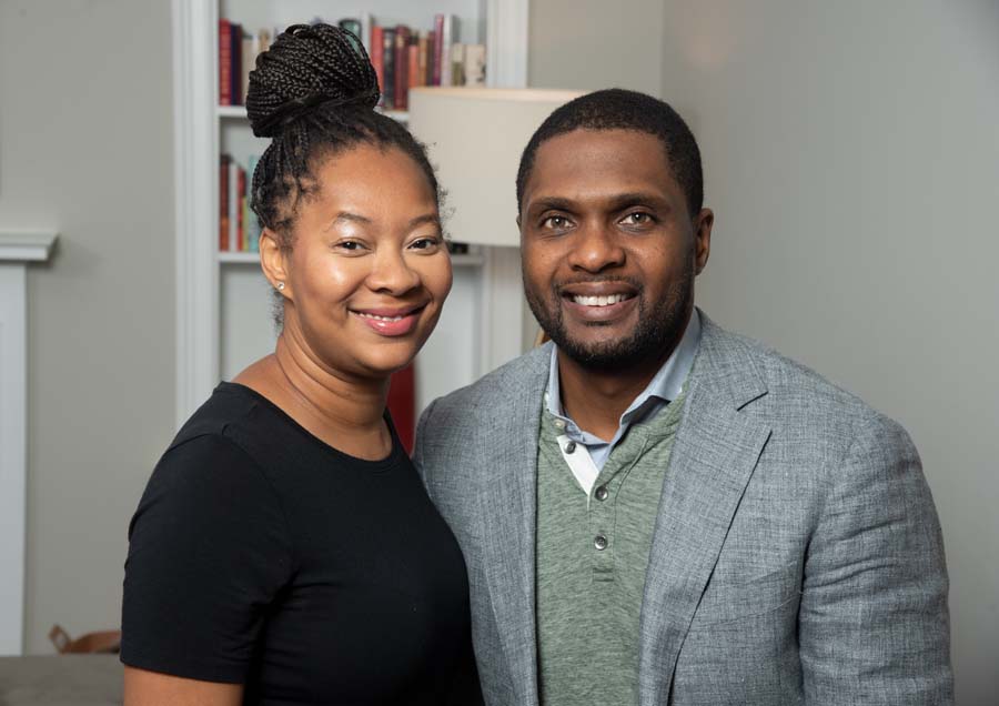 Perteet and Fred Spencer, owner of AYO Fodds