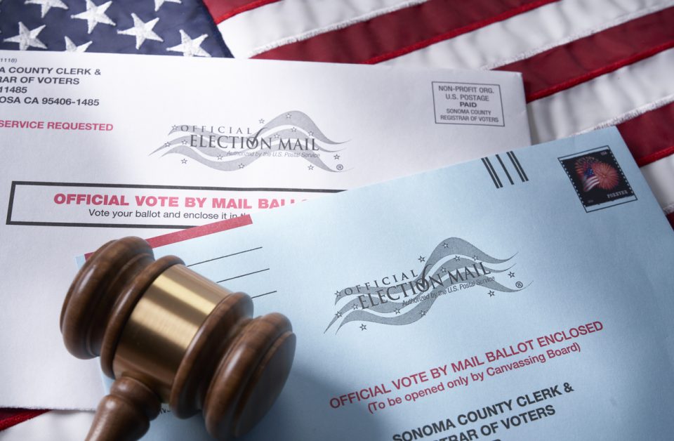 USPS mail in ballot