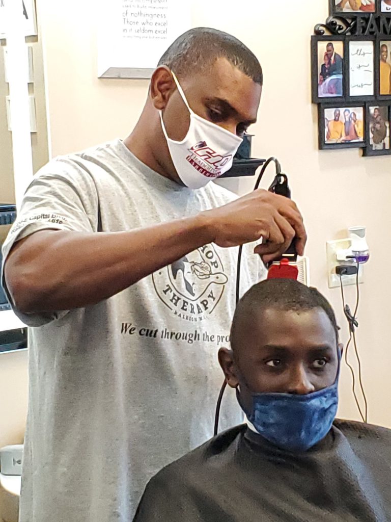 Black business barbershop