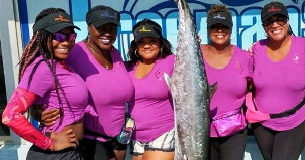 ebony anglers black female fishing team