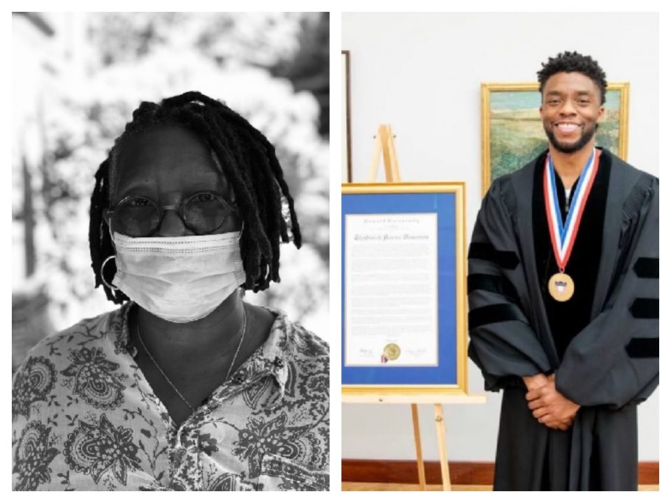 Whoopi Goldberg/Chadwick Boseman