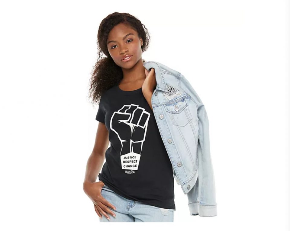 black-owned Kohl's tee