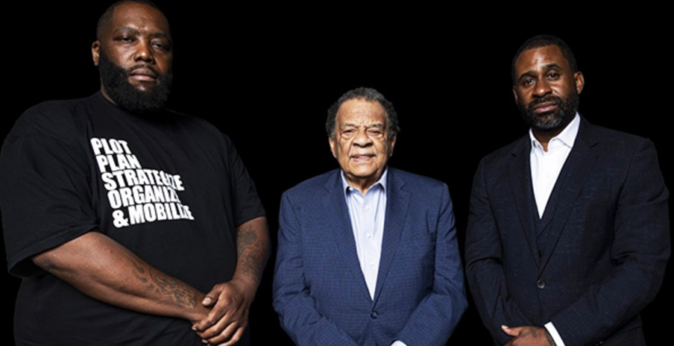 Killer Mike, Andrew J. Young, Ryan Glove Black bank