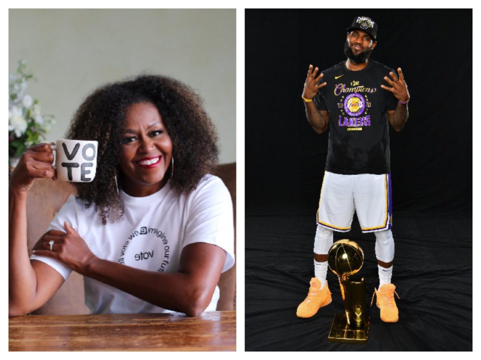 Michelle Obama LeBron James