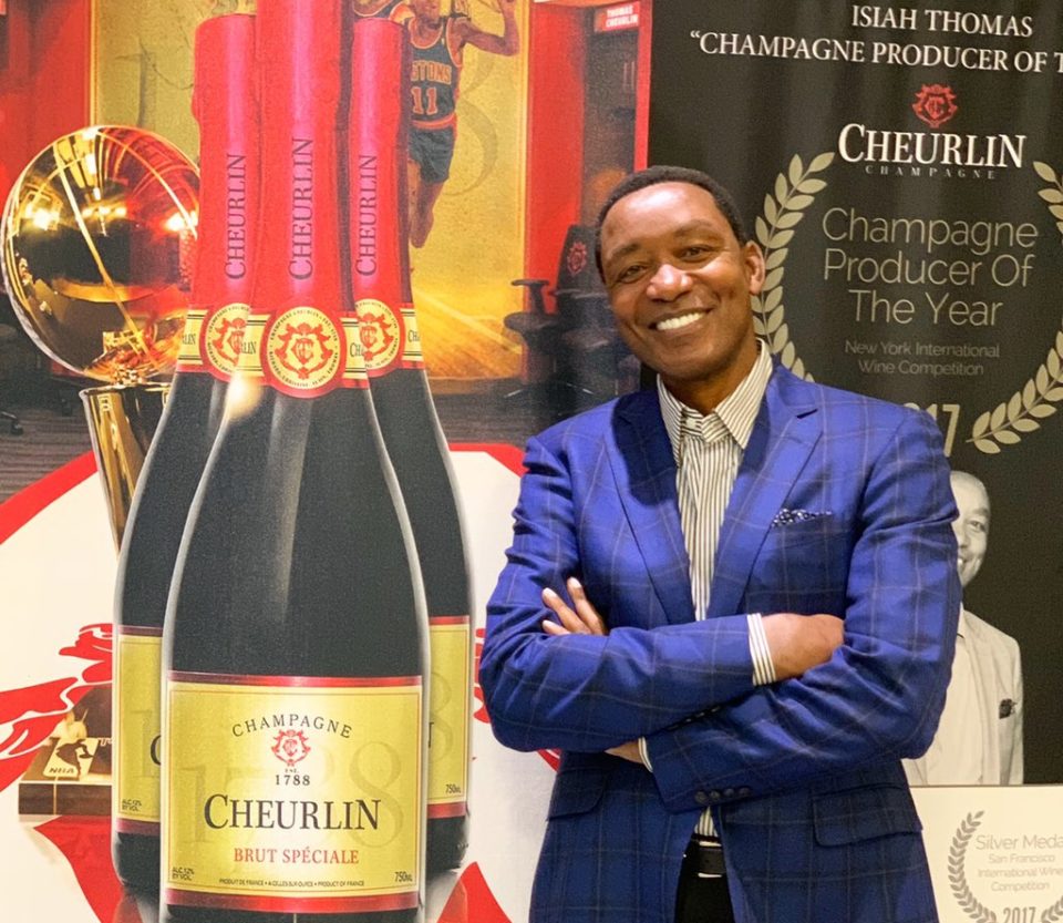 Isiah Thomas Cheurlin Champagne