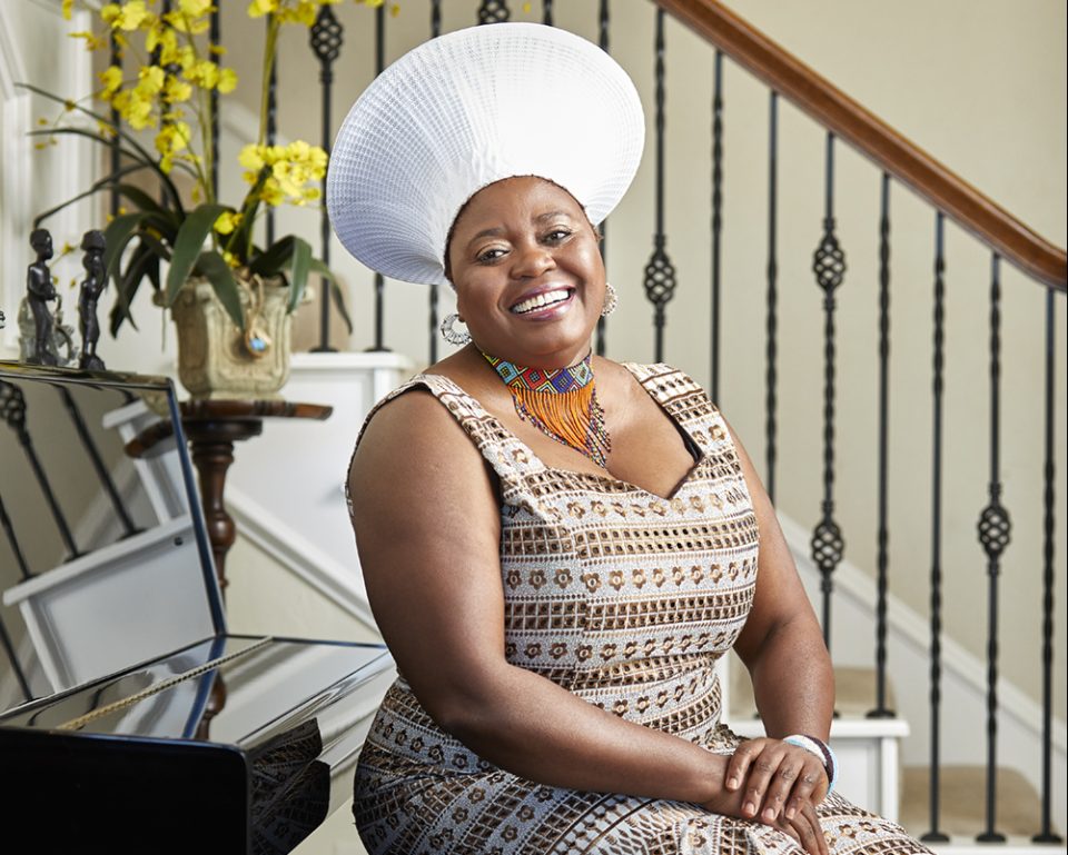 Sipho Gumbo, owner of Yangu Beauty