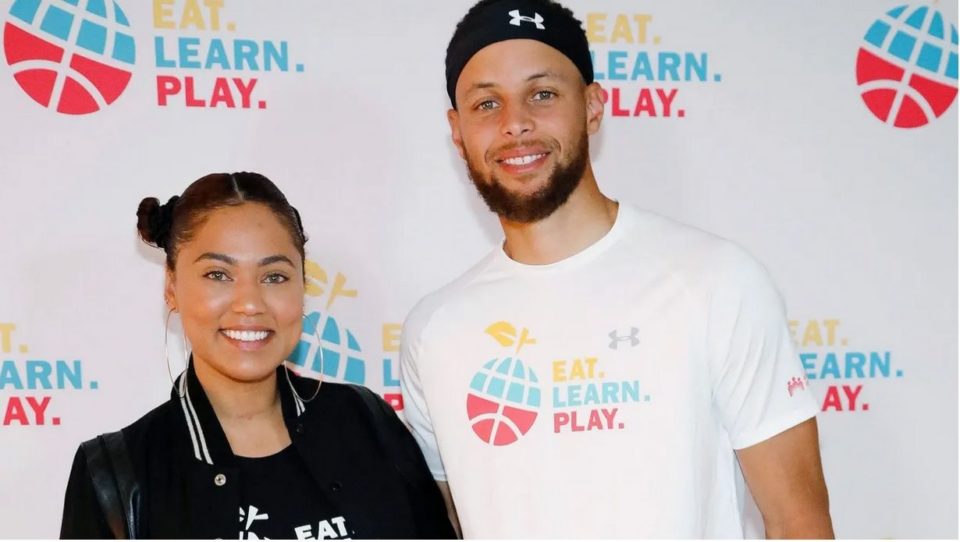 Ayesha and Stephen Curry