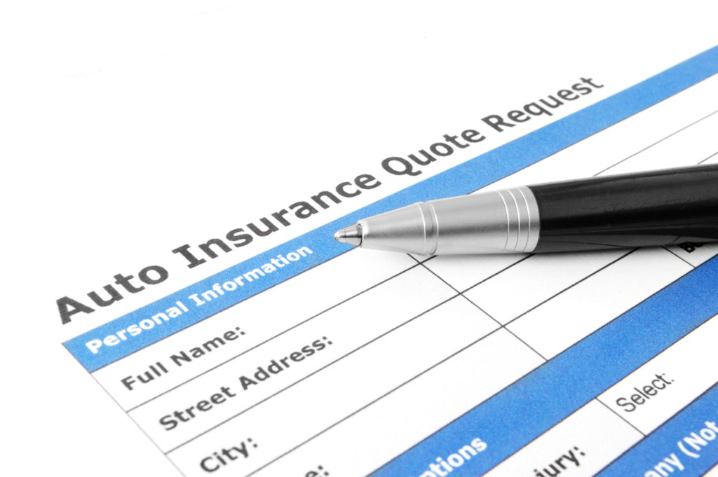 Auto Insurance quote request