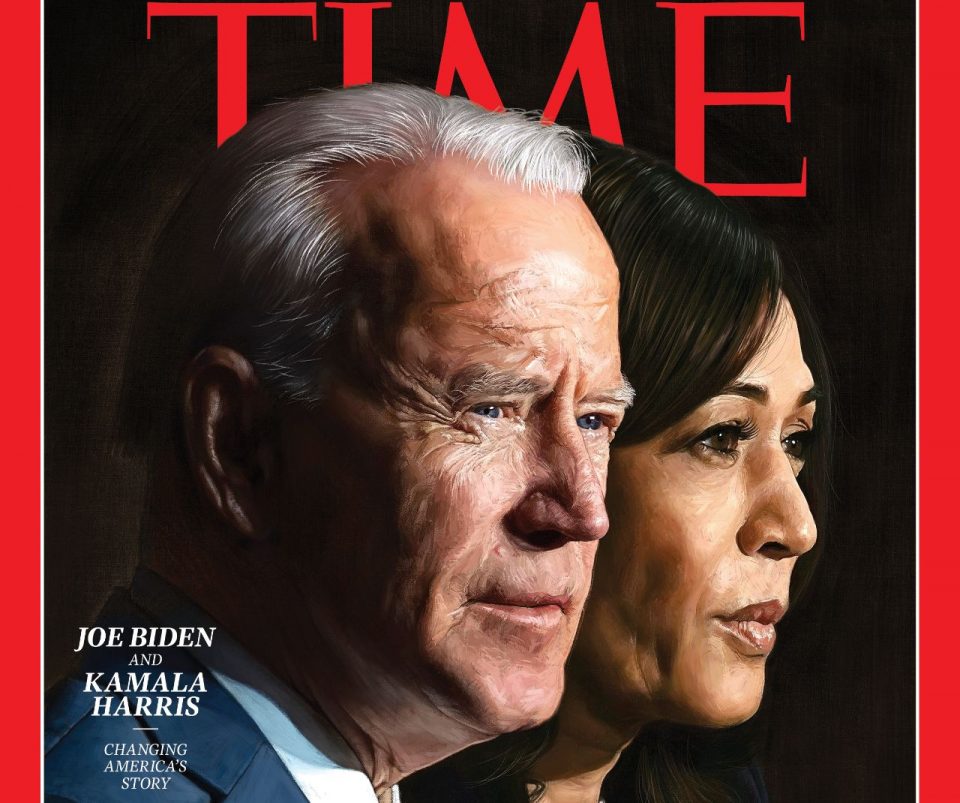 Time PErson of the Year Joe Biden Kamala Harris