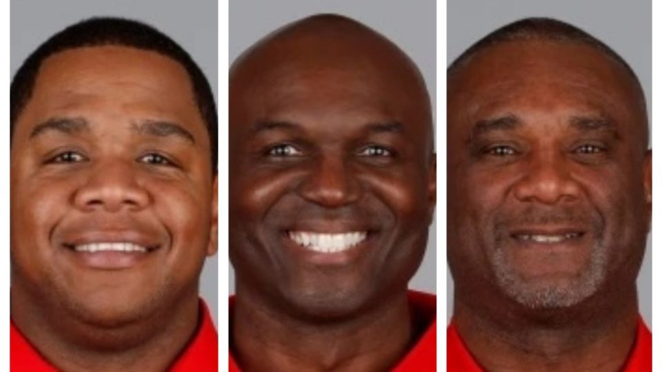 Tampa Bay Byron Leftwich, Todd Bowles and Keith Armstrong