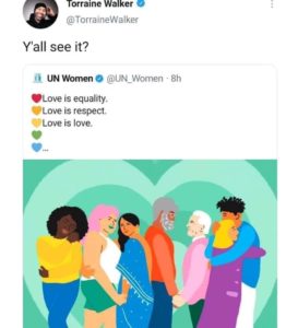 UN Women Valentines Day tweet Twitter apology