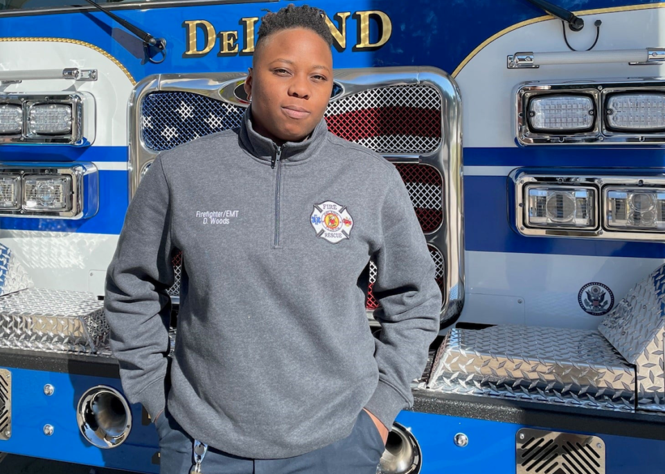 Dejah Woods Firefighter