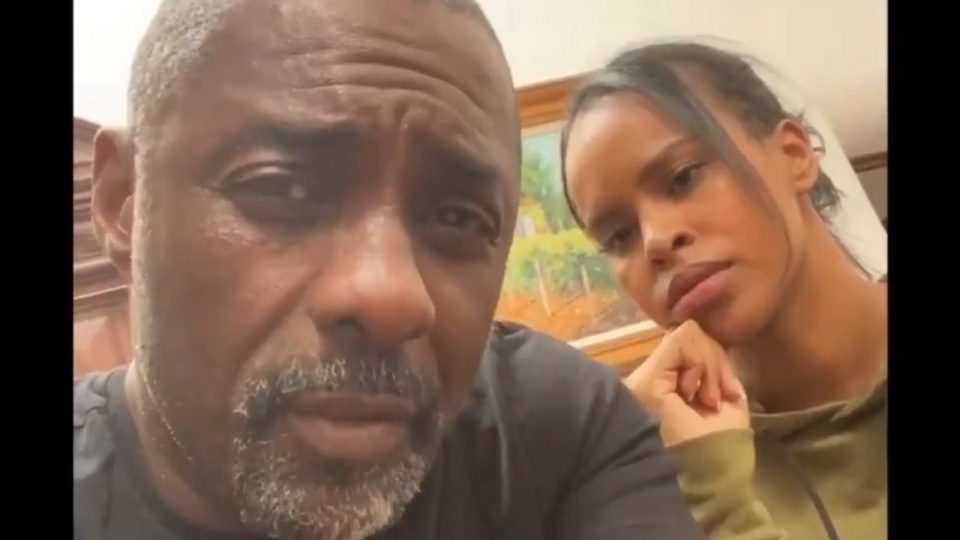 Idris and Sabrina Elba