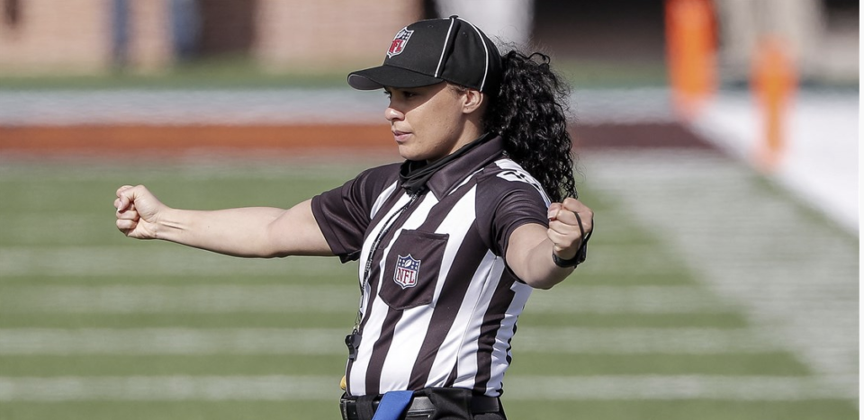 Maia Chaka NFL history football referee