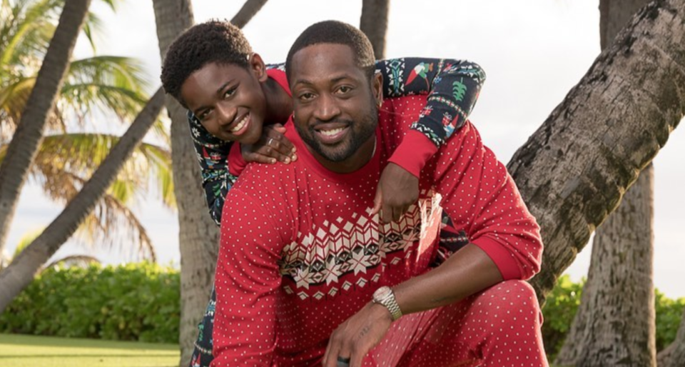 Dwyane and Zaya Wade