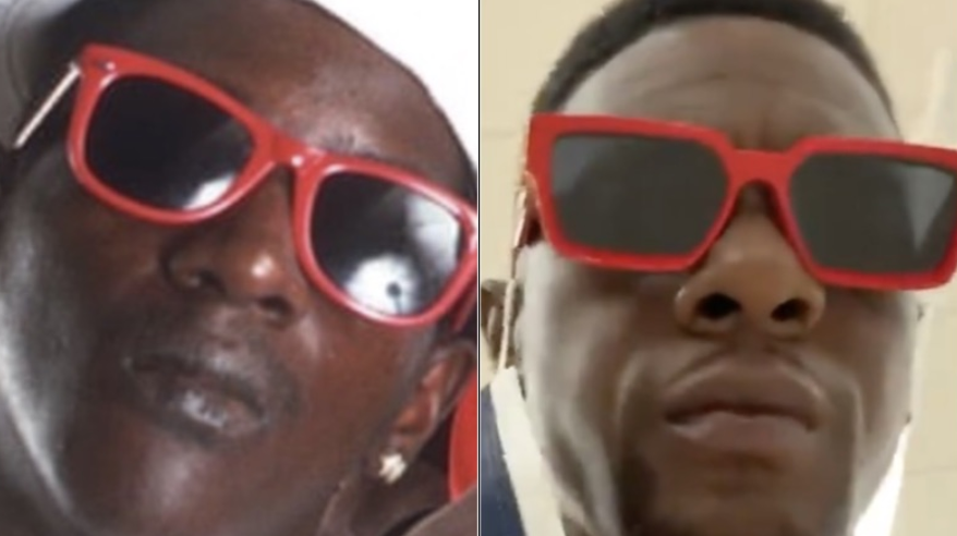 Boosie,Flavor Flav, hypeman, resemblance