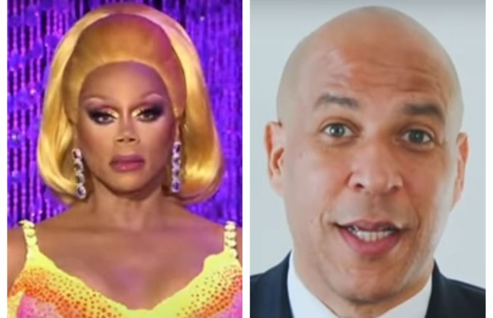 RuPaul Cory Booker