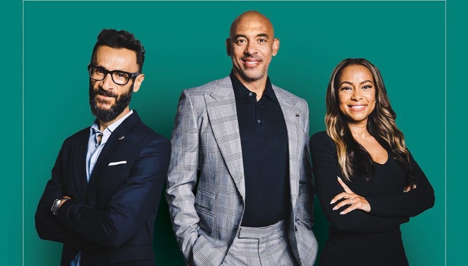 Panos A. Panay, Harvey Mason jr. and Valeisha Butterfield Jones