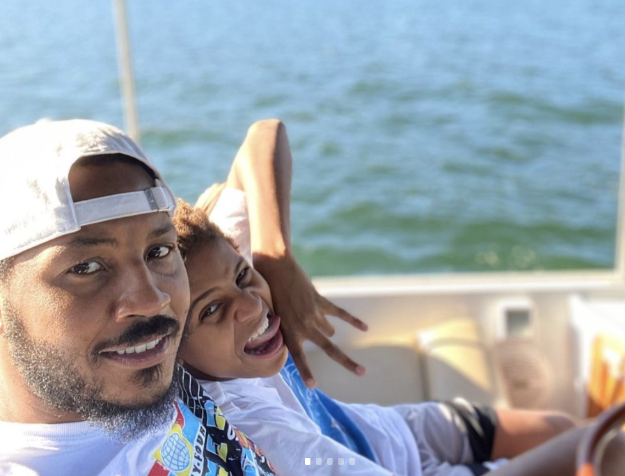 Carmelo Anthony,LaLa,mistress, twins, London