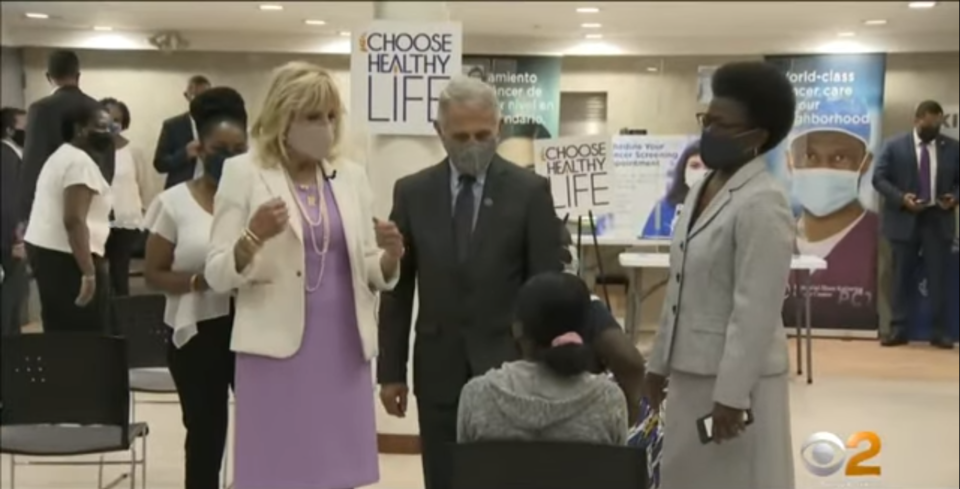 Biden Fauci COVID-19 Jill Harlem