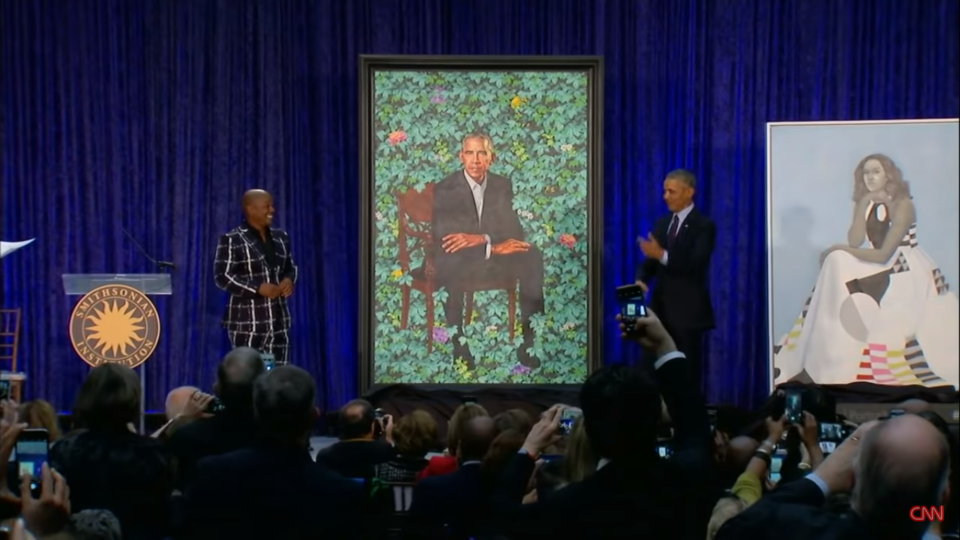 Obamas Portrait Reveal