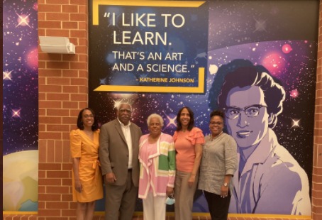 mathematician, Katherine Johnson Middle School, NASA, Virginia