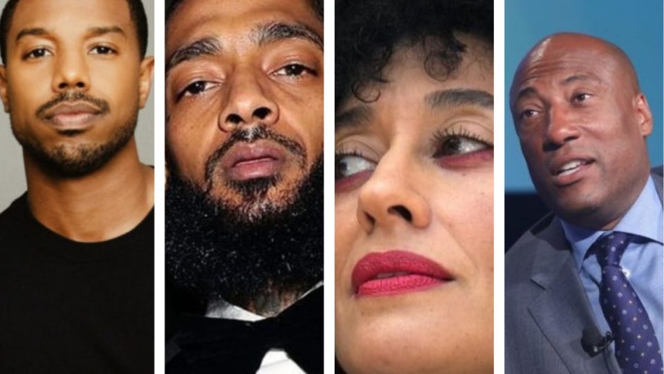 Michael B. Jordan, Nipsey Hussle, Tracee Ellis-Ross, Byron Allen