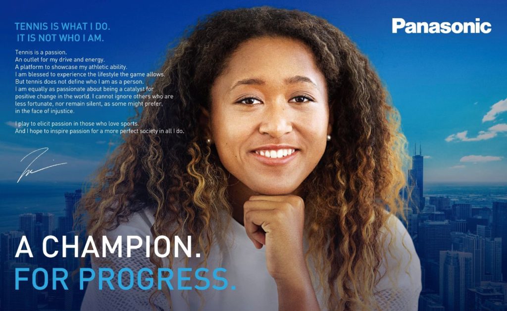 Naomi Osaka Panasonic