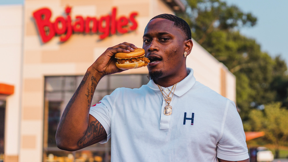 Ky'Wuan Dukes Signs endorsement deal Bojangles (Photo Twitter)