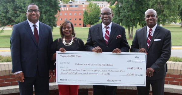 Alabama A&M University $2 Mill Donation