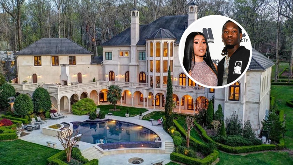 Cardi B mansion (Twitter)