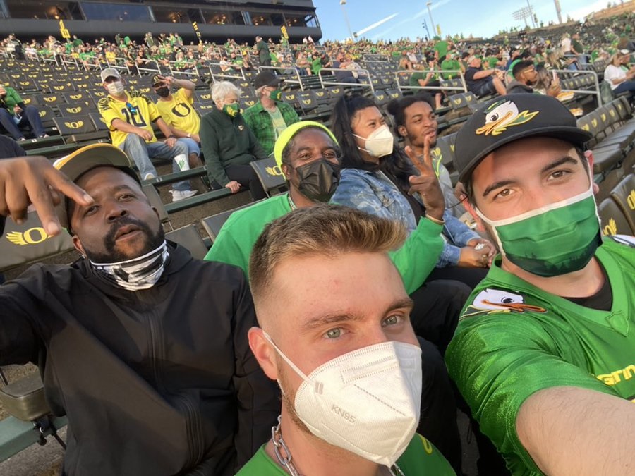 Outkast at Oregon Ducks Game