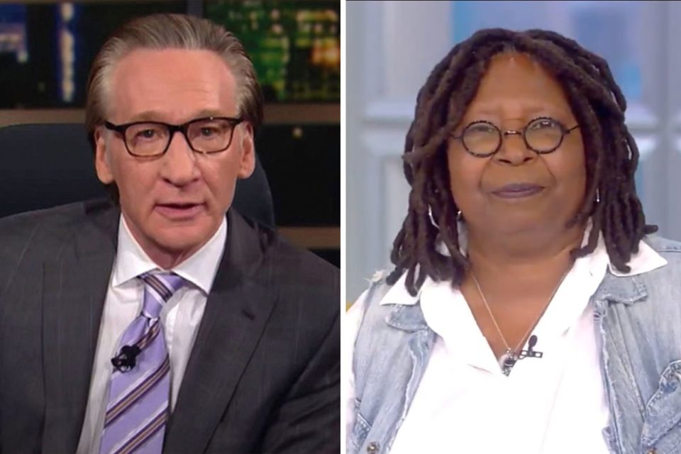Whoopi and Bill maher (Twitter)