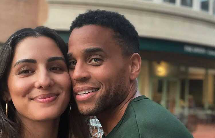 Michael Ealy and his wife, Khatira Rafiqzada