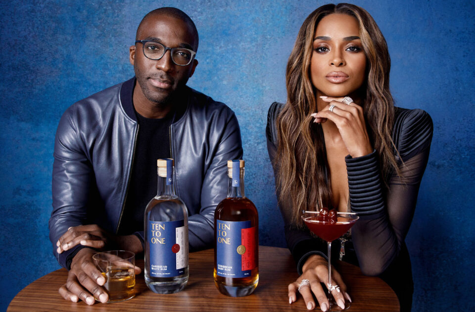 R & B singer Ciara has joined with Trinidad-born founder and CEO Marc Farrell to become a co-owner in award-winning Ten To One Rum