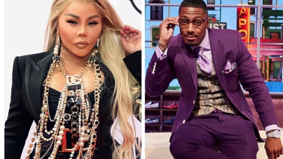 Lil' Kim and Nick Cannon