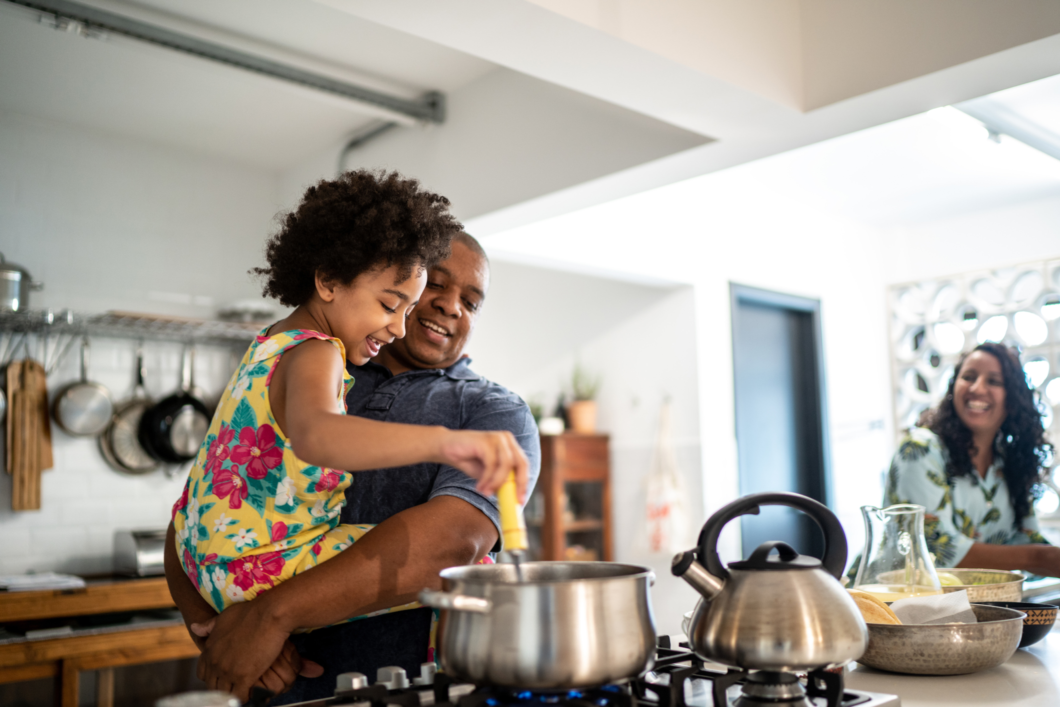 Cooking homemade meals Father’s Day 