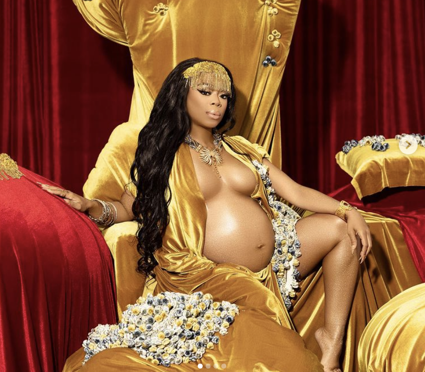 Shay Johnson,baby bump, daughter, Scrappy, Momma Dee, reality star