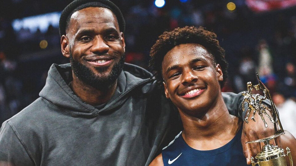 LeBron James Bronny James, USC, basketball, guard, university of Southern California
