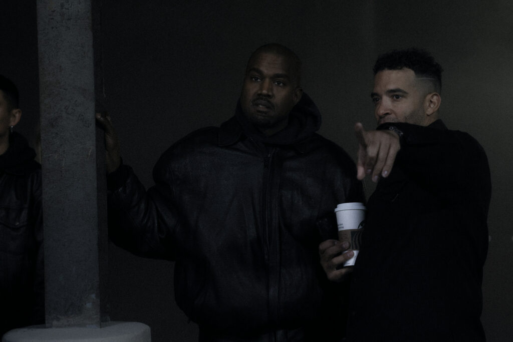 Kanye West and Jason Lee