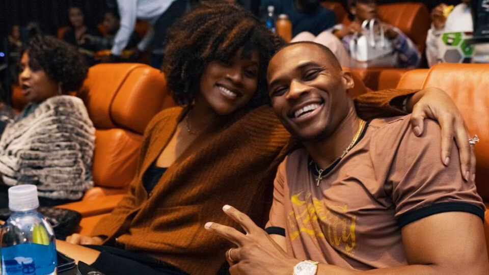 Tina and Russell Westbrook