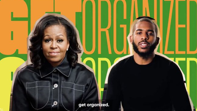 Michelle Obama Chris Paul