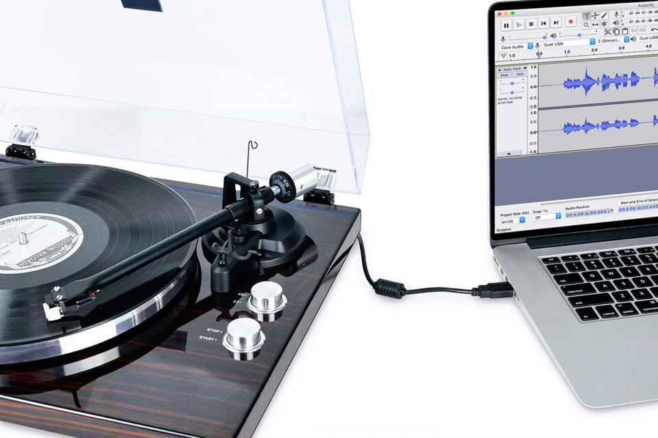 Bluetooth vinyl player