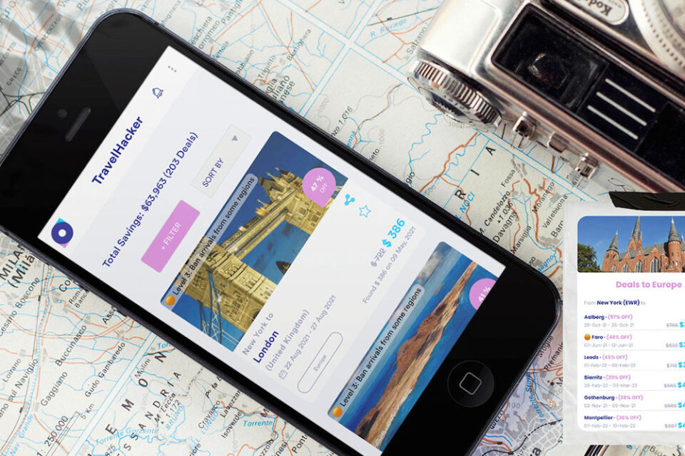 TravelHacker app