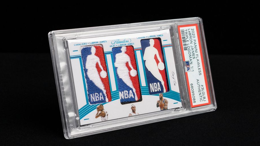 LeBron James basketball card