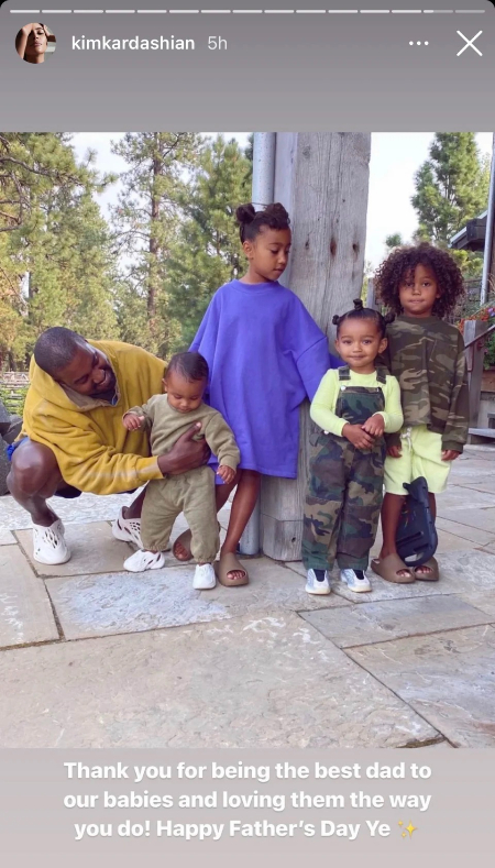 Kanye West and children