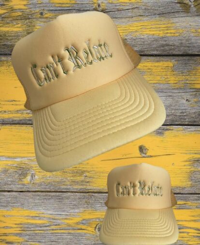 Can't Relate Yellow Baseball Cap