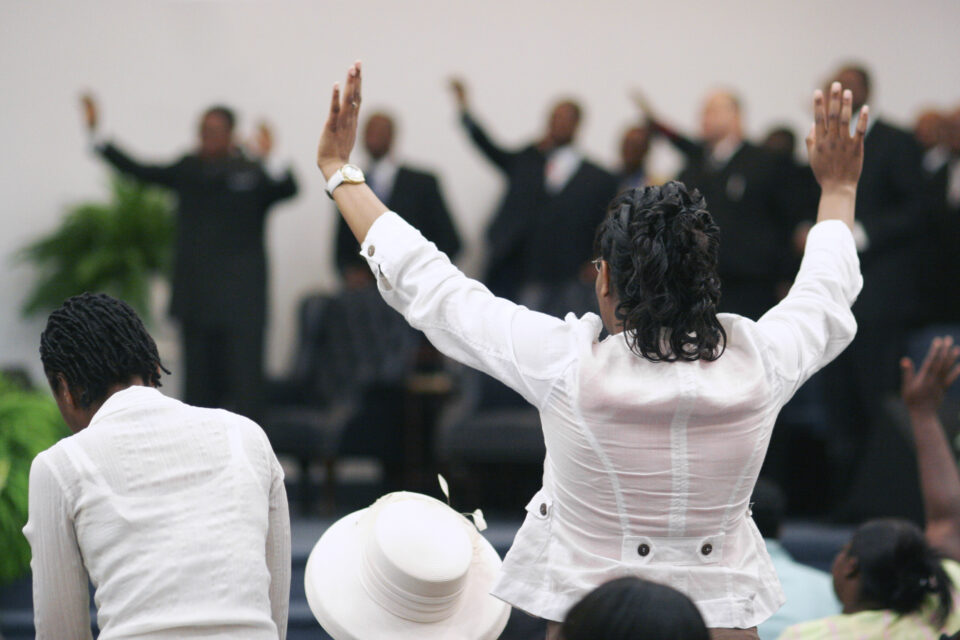 Black church, woman pastor,